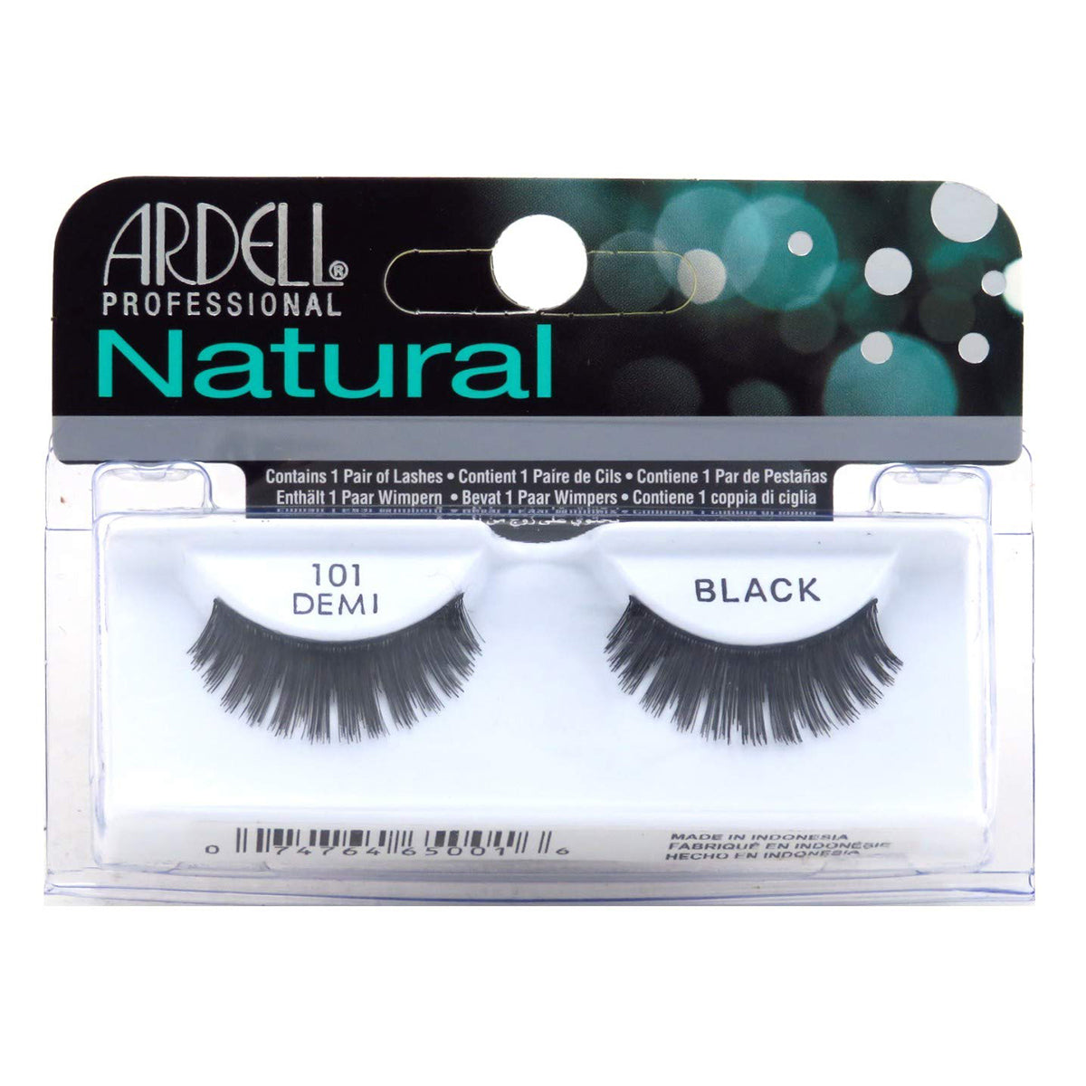 Ardell Fashion Lashes, 101 Demi Black