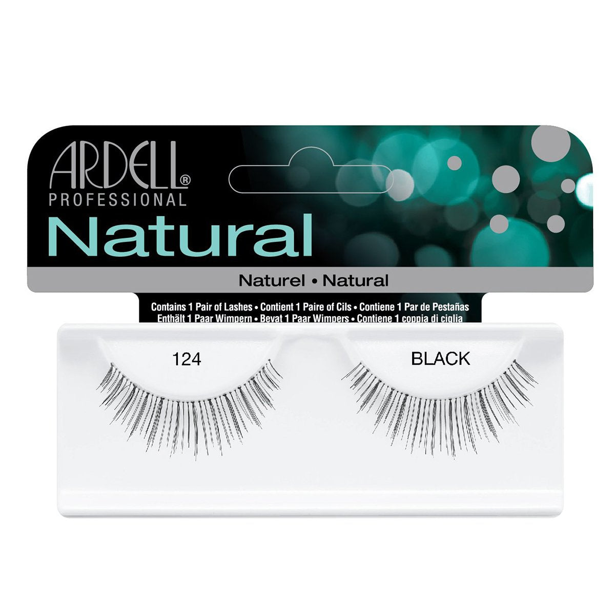 Ardell Fashion Lashes Natural Strip Lash 124-Black