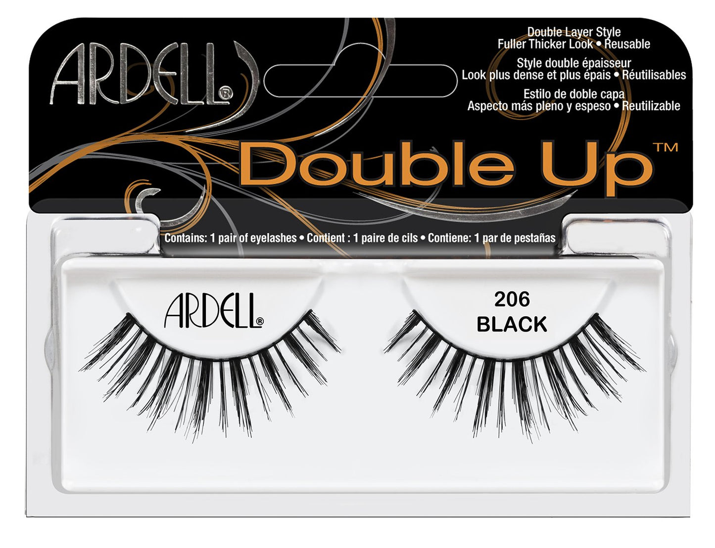 Ardell Fashion Double Up Lash 206-Black