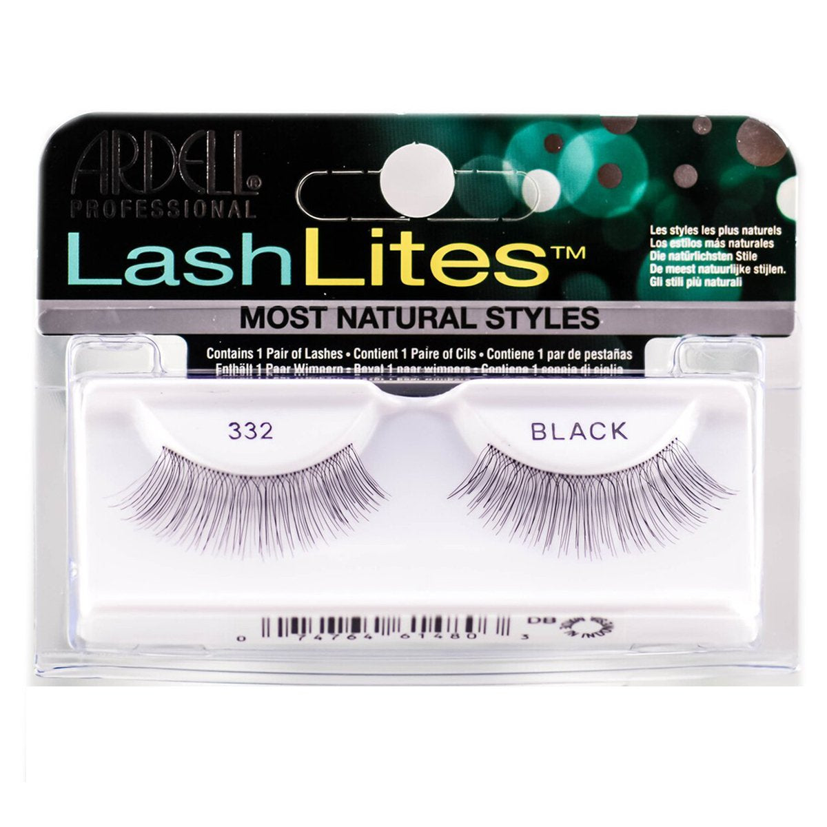 Ardell Fashion Lashlites Lashes 332-Black