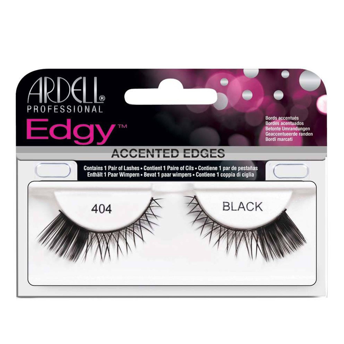 Ardell Edgy Lash False Eyelashes 404-Black