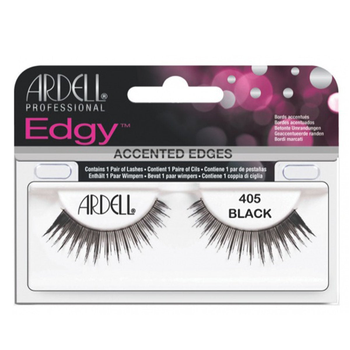 Ardell Edgy Lash False Eyelashes 405-Black