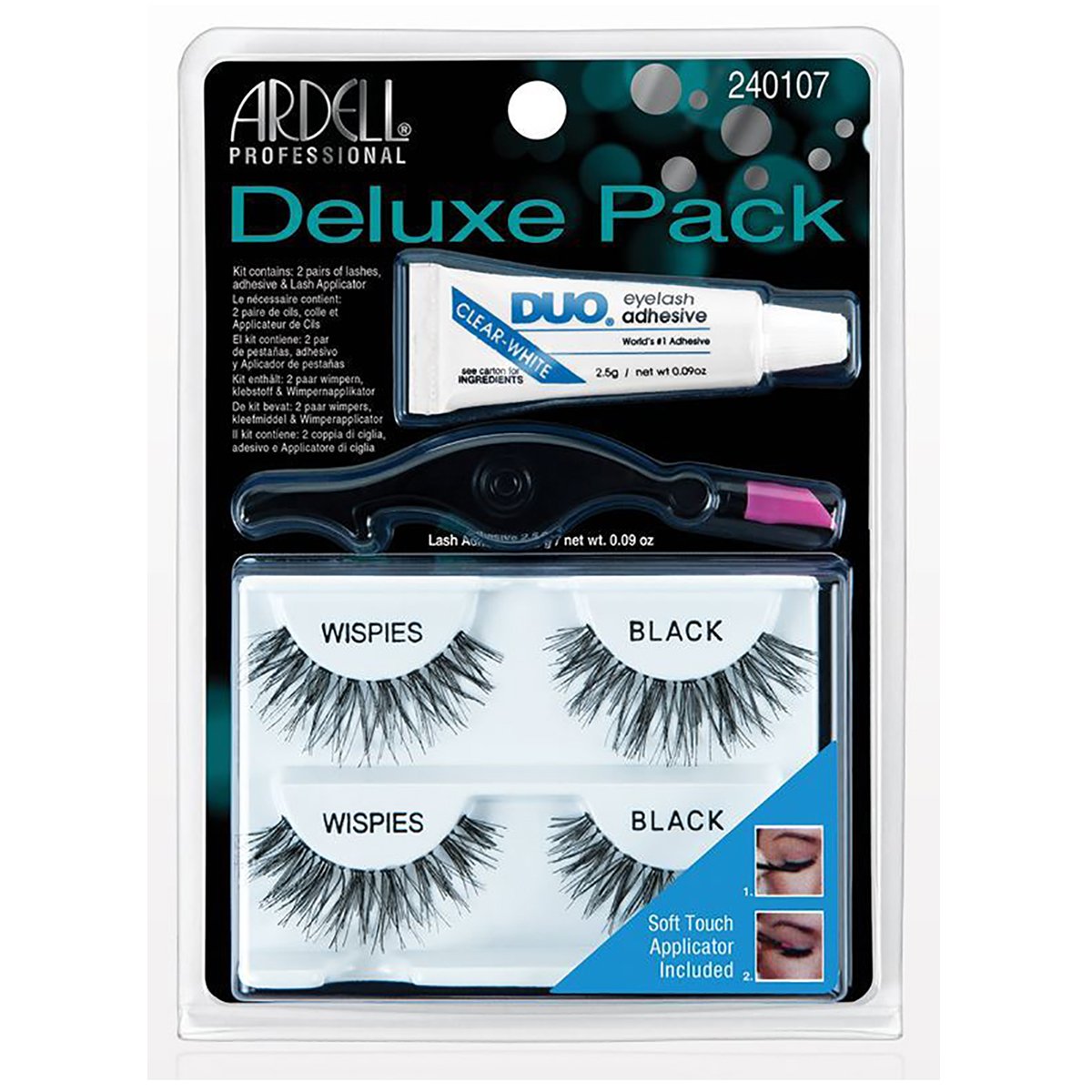 Ardell Deluxe Pack Lash Wispies-Black