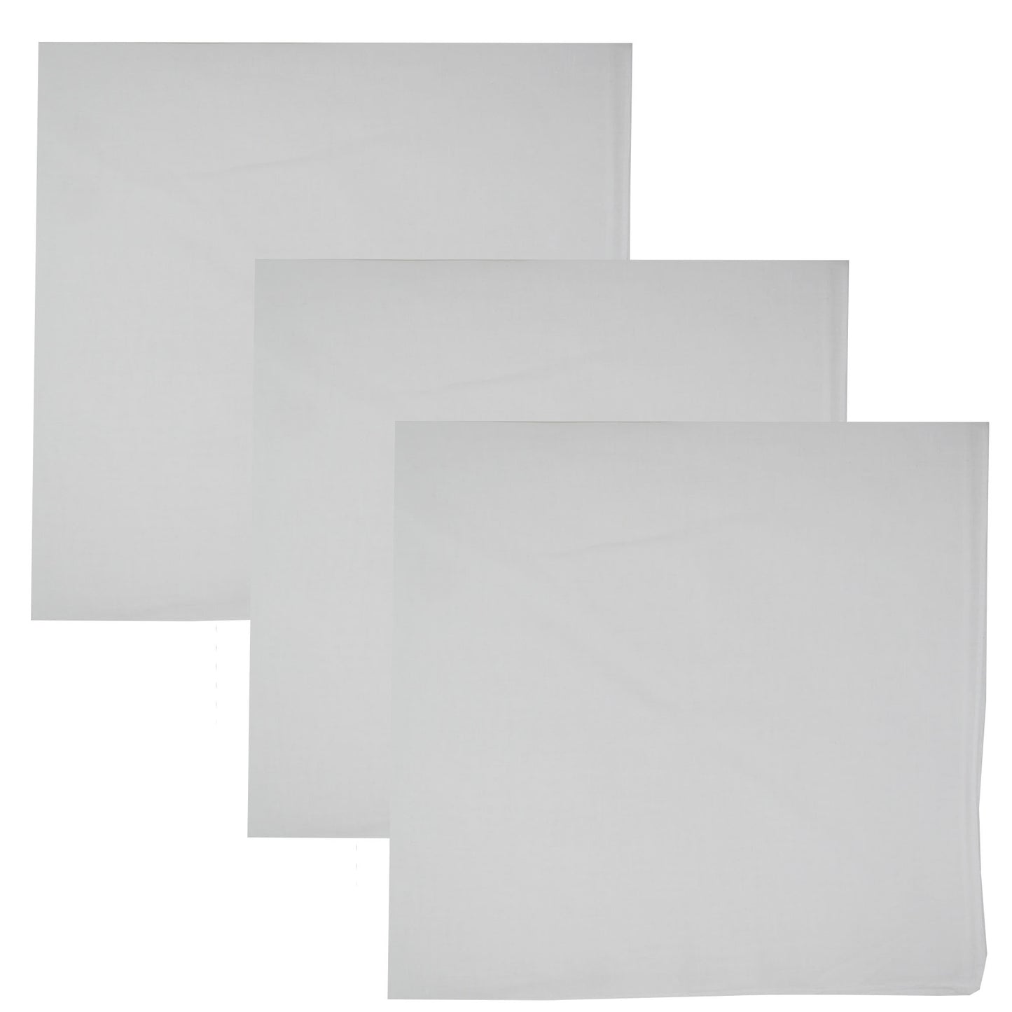 Solid Color 3 piece Assorted Bandanas