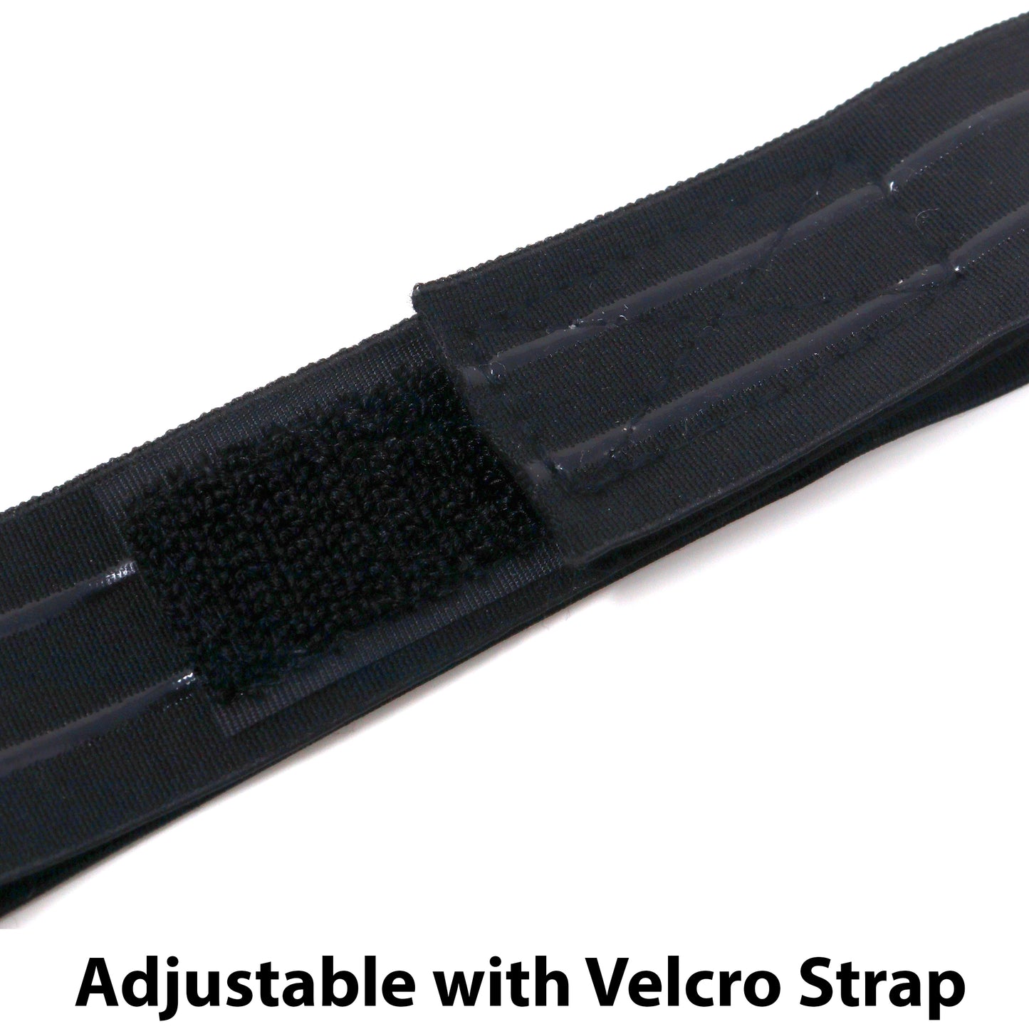 Ana Beuty Silicone Non-Slip Elastic Wig Band with Velcro Closures-2pcs