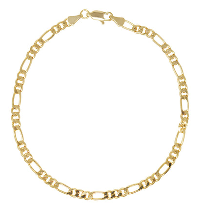 Gold Plated Link Chain Anklets Bracelet