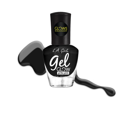 L.A.girl Gel Glow Nail Polish 0.47 oz- 8 Colors