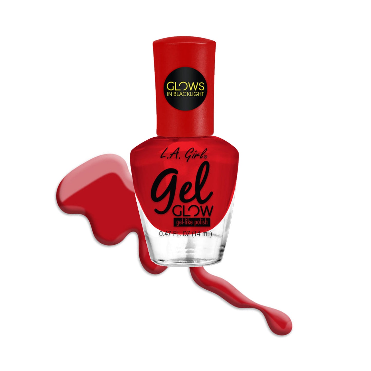 L.A.girl Gel Glow Nail Polish 0.47 oz- 8 Colors