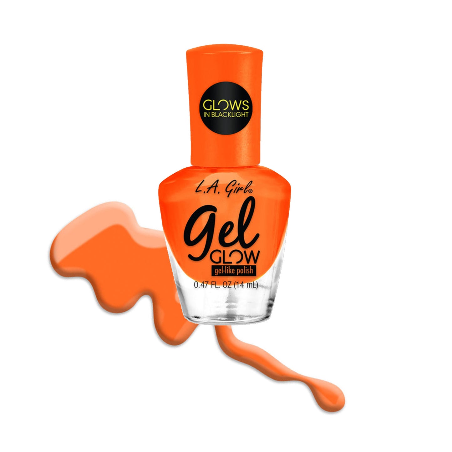 L.A.girl Gel Glow Nail Polish 0.47 oz- 8 Colors