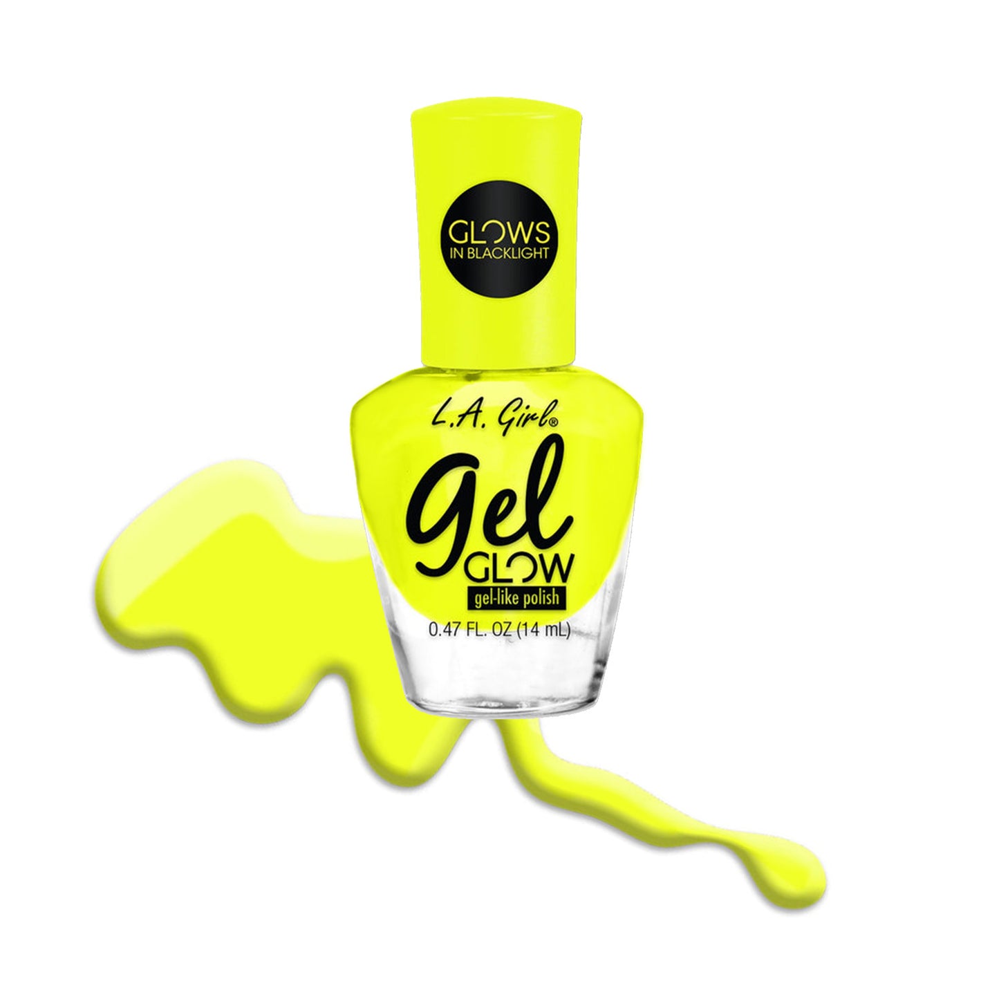 L.A.girl Gel Glow Nail Polish 0.47 oz- 8 Colors