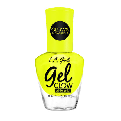 L.A.girl Gel Glow Nail Polish 0.47 oz- 8 Colors