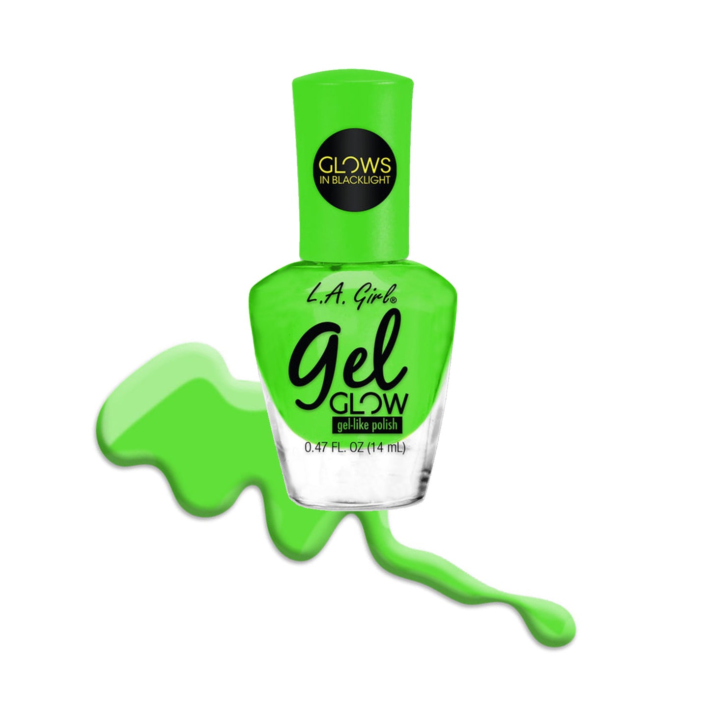 L.A.girl Gel Glow Nail Polish 0.47 oz- 8 Colors