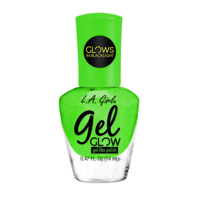 L.A.girl Gel Glow Nail Polish 0.47 oz- 8 Colors