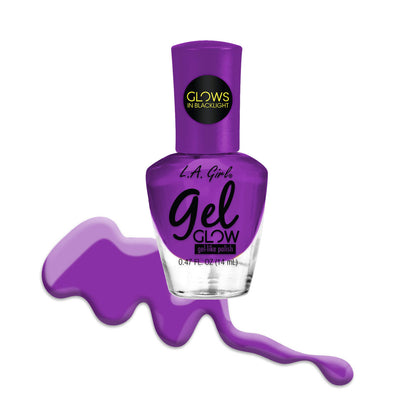 L.A.girl Gel Glow Nail Polish 0.47 oz- 8 Colors