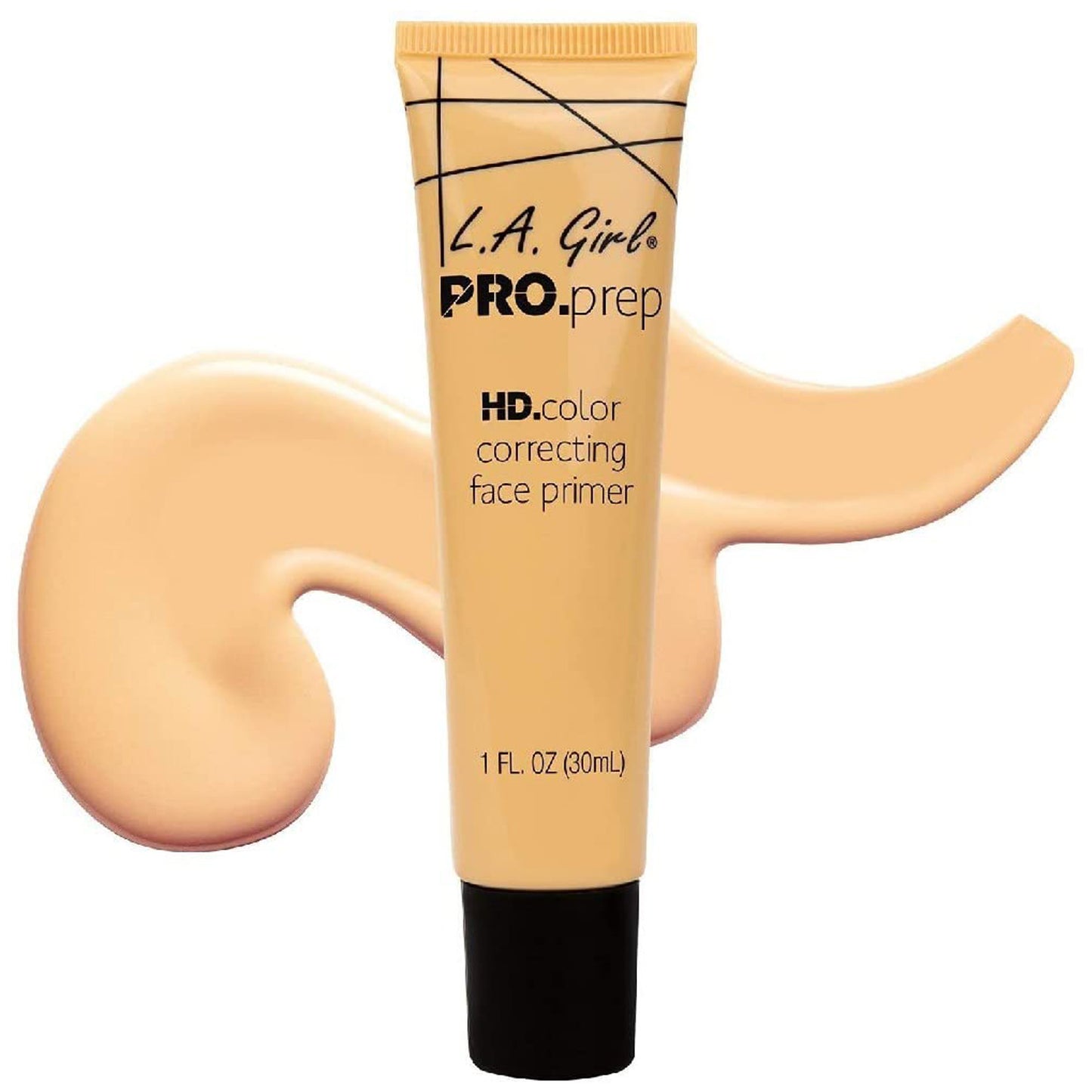L.A. Girl Pro.prep correcting primer- yellow, 1 fl. oz.