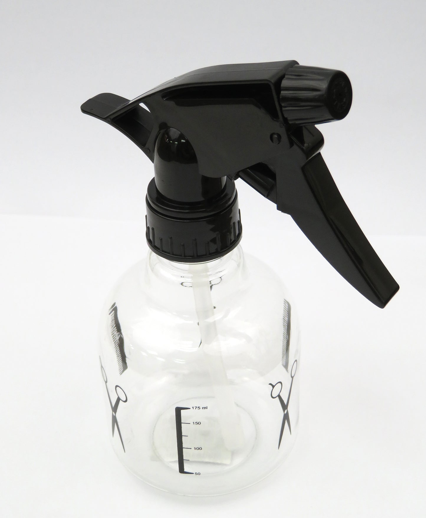 Clear  Plastic Black Trigger Spray Bottles