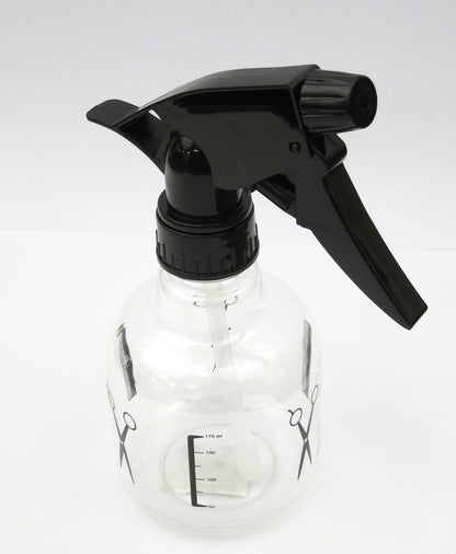 Clear  Plastic Black Trigger Spray Bottles
