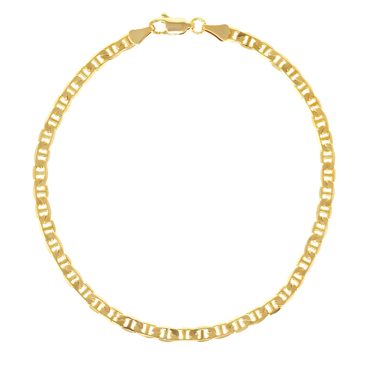 Gold Plated Link Chain Anklets Bracelet