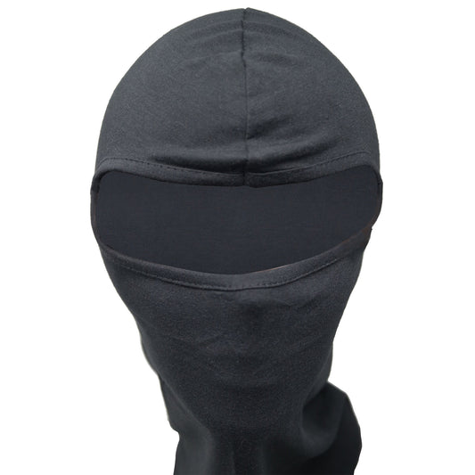 Spandex Full Face Ninja Mask-Black